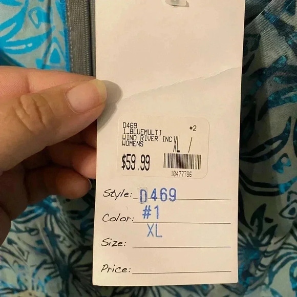 Sleeveless Tank Teal Black Olive Green Floral Dress XL *NWT*‎ - Picture 4 of 6